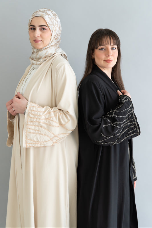 عباءة رِواء - The Riway Abaya (٣ الوان)