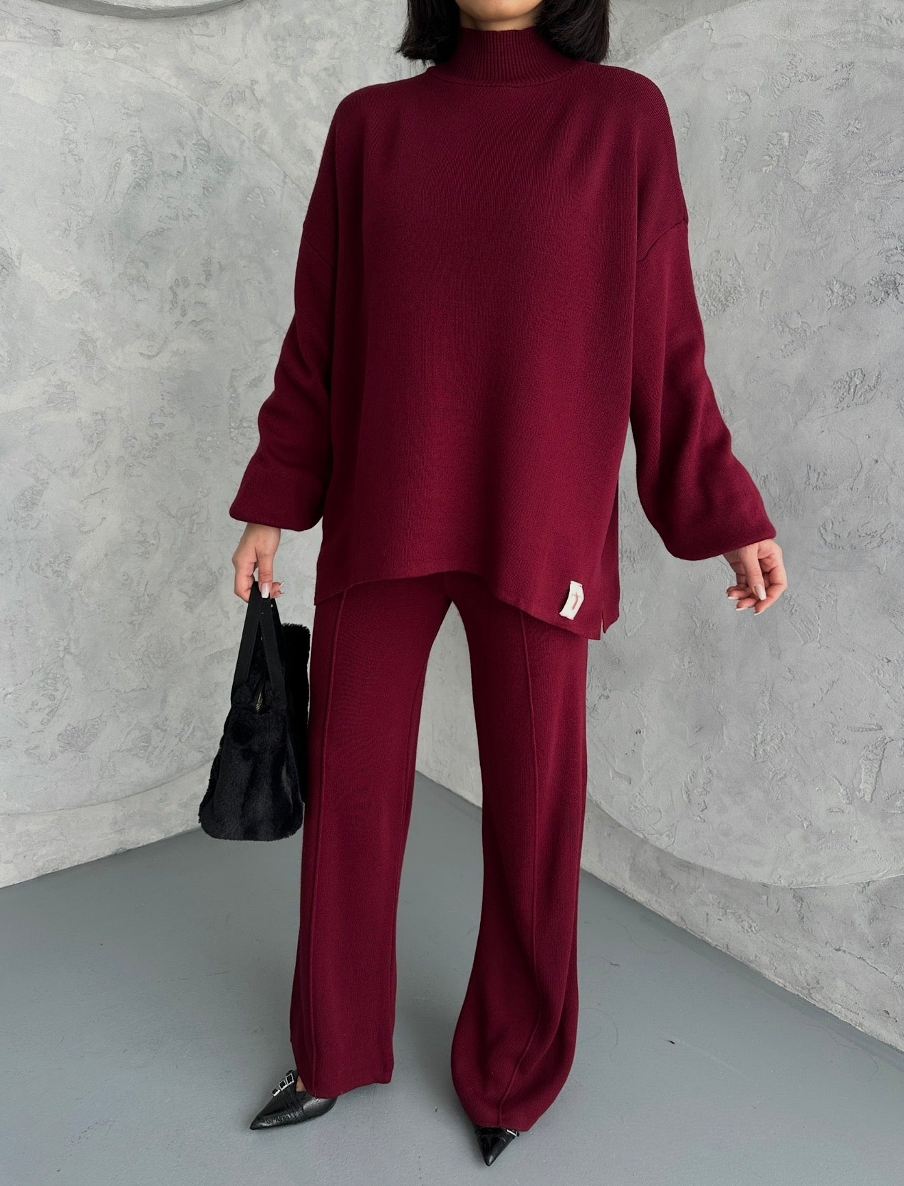 Everyday Basic Butterfly Style Knit Set In 4 Colours