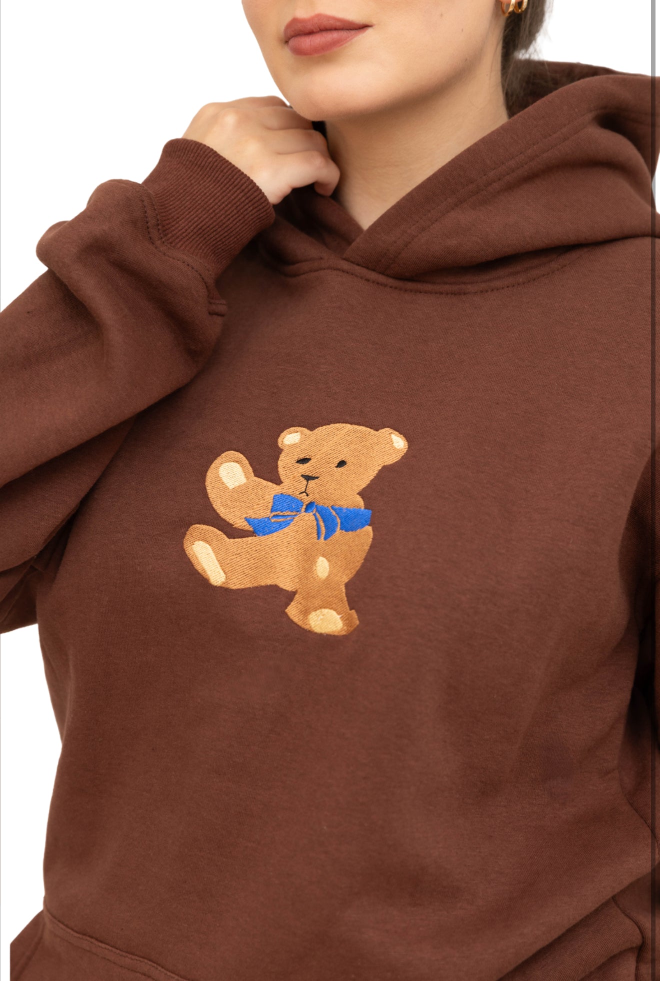 Bear Hoodie By FARAH (2 Colors)–  هودي الدب 🧸🤎