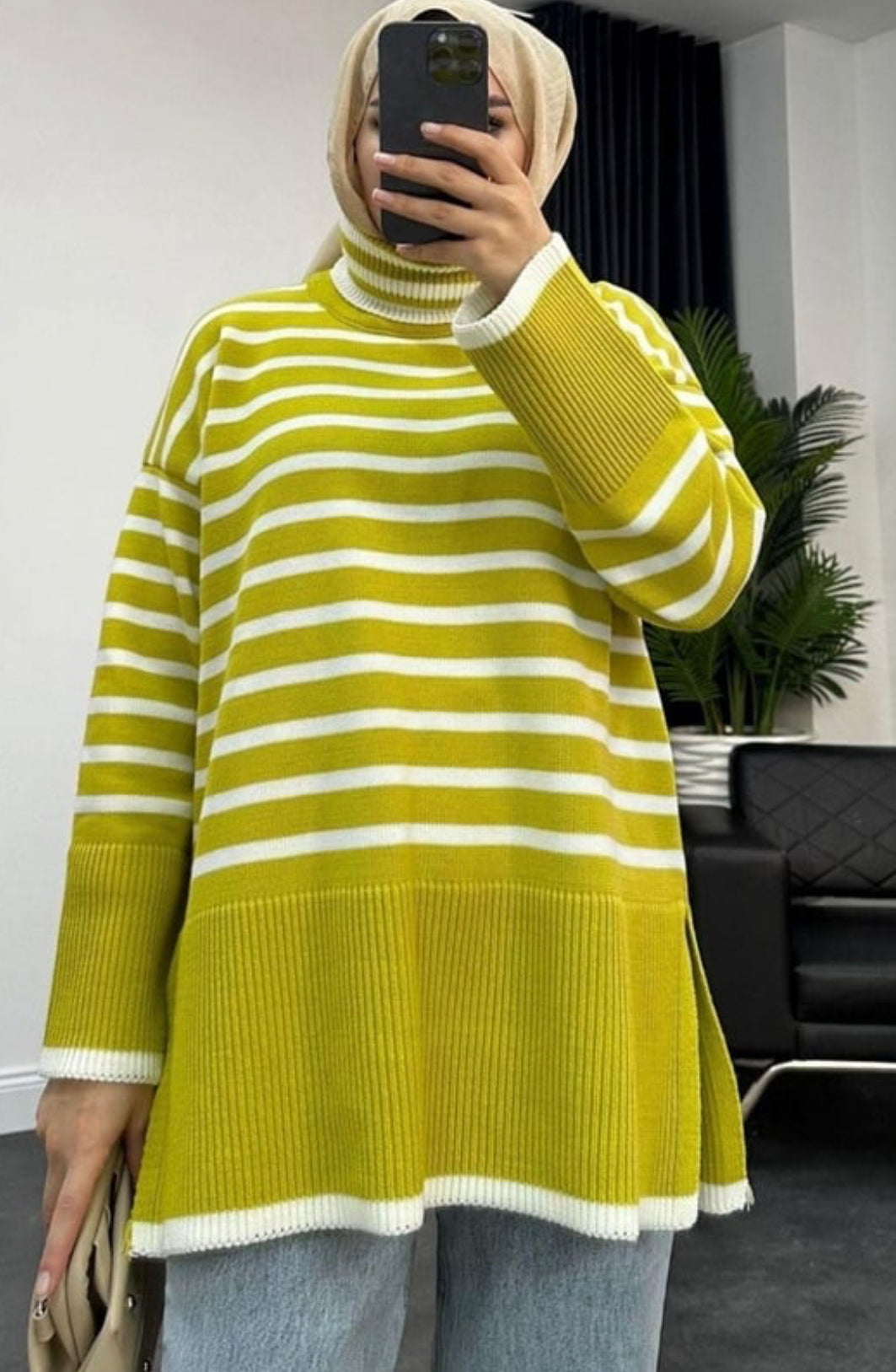 Stripes in Style OverSized Sweater