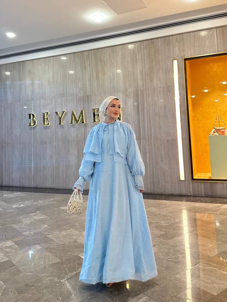 Breeze Dress - فستان النسيم (قطعتين فستان مبطن + جكيت مبطن) (٣الوان)