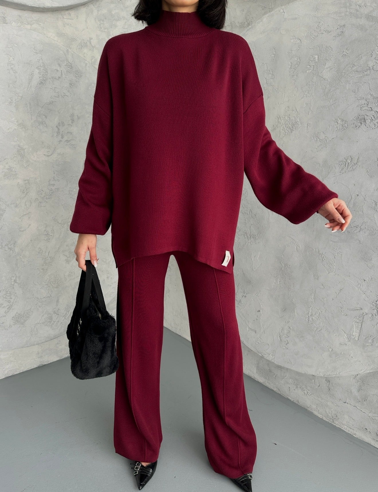 Everyday Basic Butterfly Style Knit Set In 4 Colours