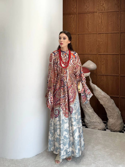 Royal Paisley – فستان البيزلي الملكي