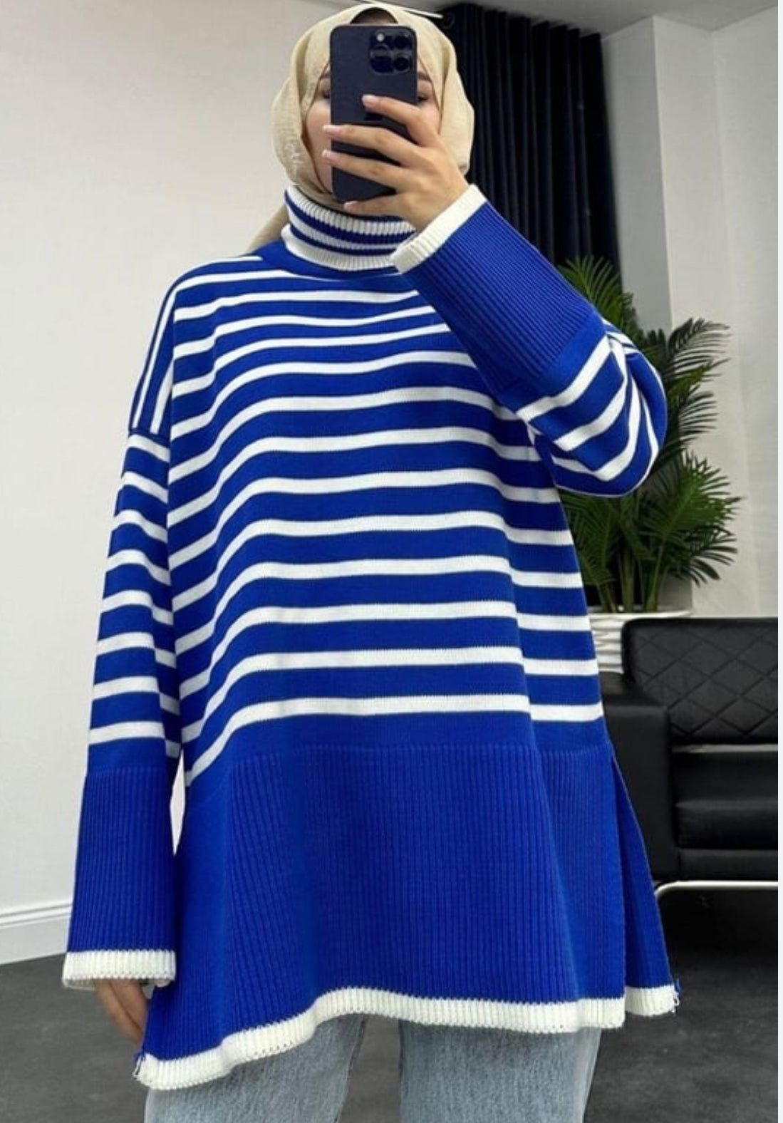 Stripes in Style OverSized Sweater