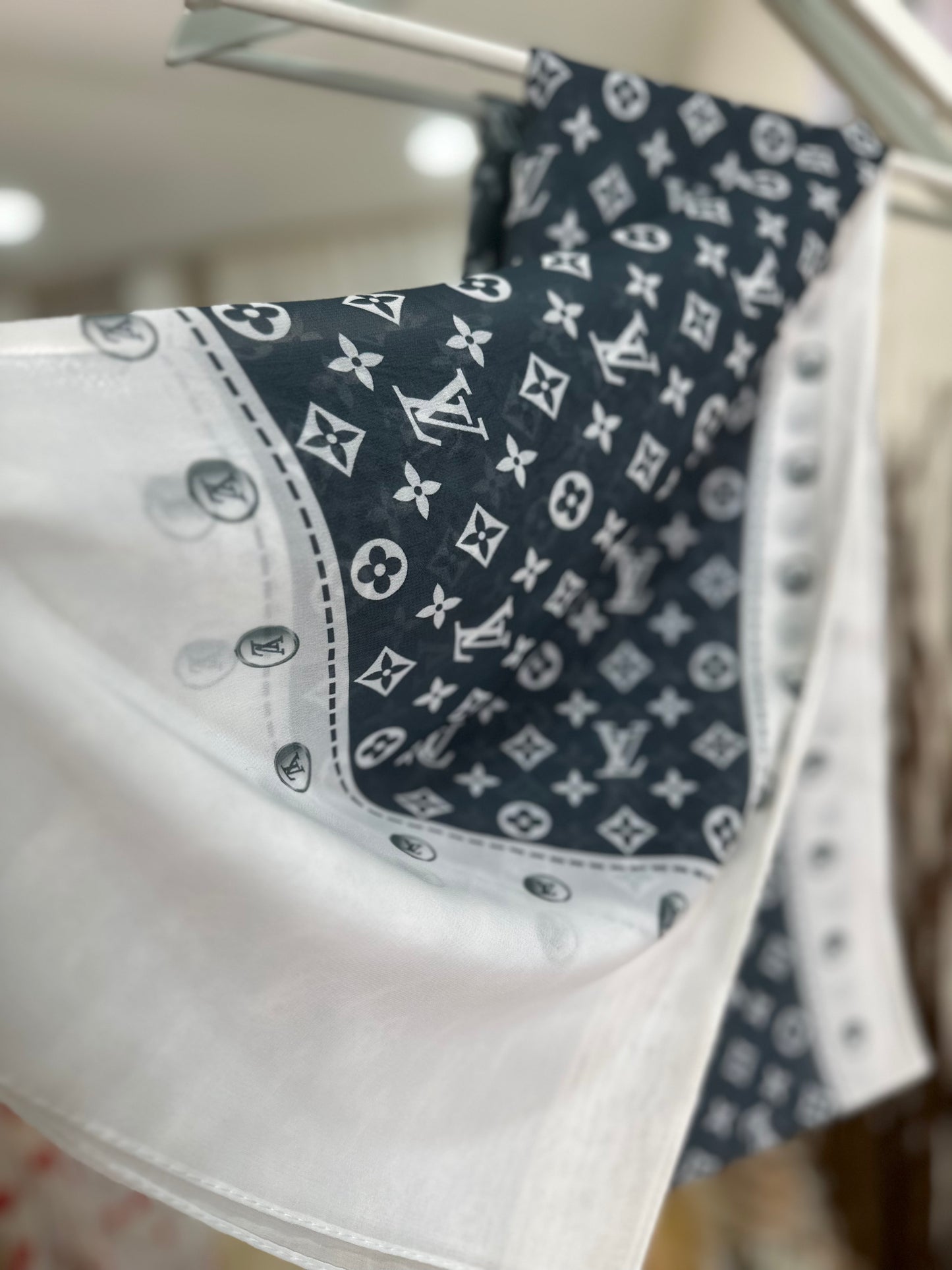 LV Multi color chiffon shal